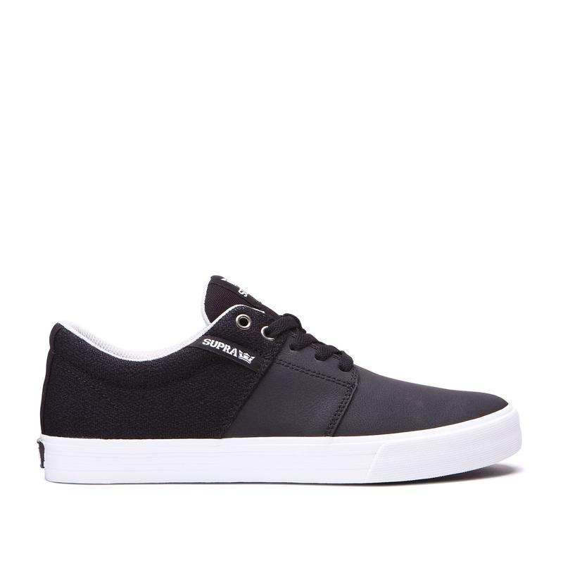 Supra STACKS II VULC Sneaker Low Damen Schwarz Online Bestellen DVXZU0759